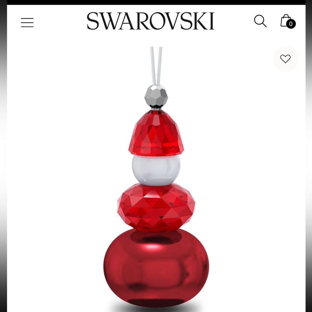 Swarovski Santa Claus Holiday Cheers Ornament